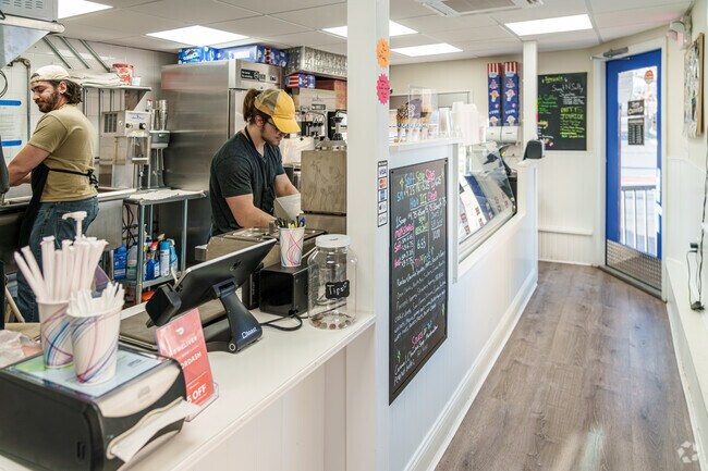 The Ice Cream Corner gets ready for the first warm days of Spring to serve Wilson folks.