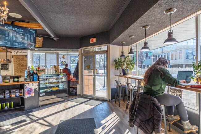 Moscow has lots of local restaurants to choose from.