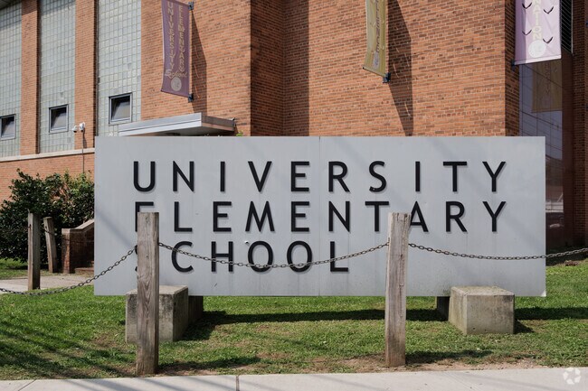 University Elementary School teaches students in grades PK-5.