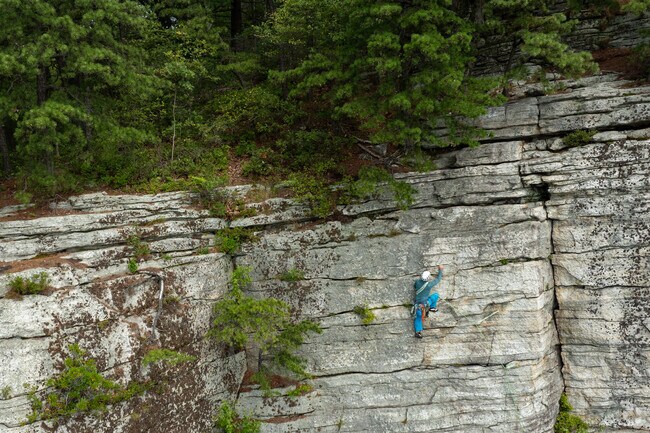 Mohonk Preserve, a short drive from Rosendale, is much revered by climbers.