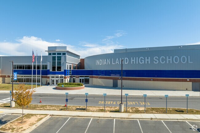 Just over 1,500 students attend the Indian Land High School.