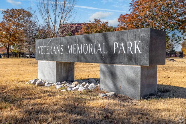 Stop by Veterans Memorial Park in Downtown Wichita to honor the men and woman who have served.