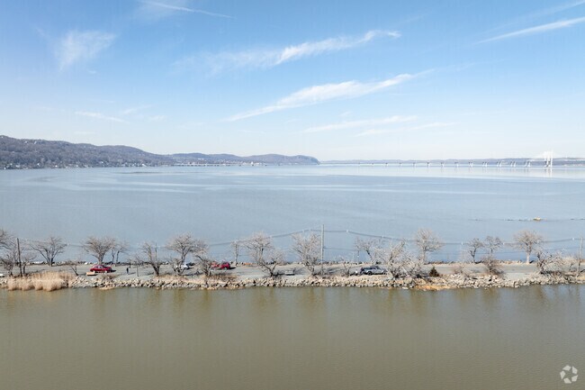 The Piermont Pier was built by hand in the mid-1800s.