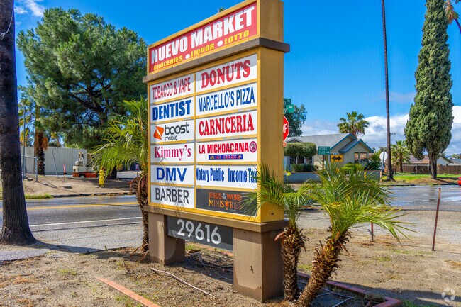 Enjoy a day of shopping and dining at Nuevo Village Shopping Center in Perris.