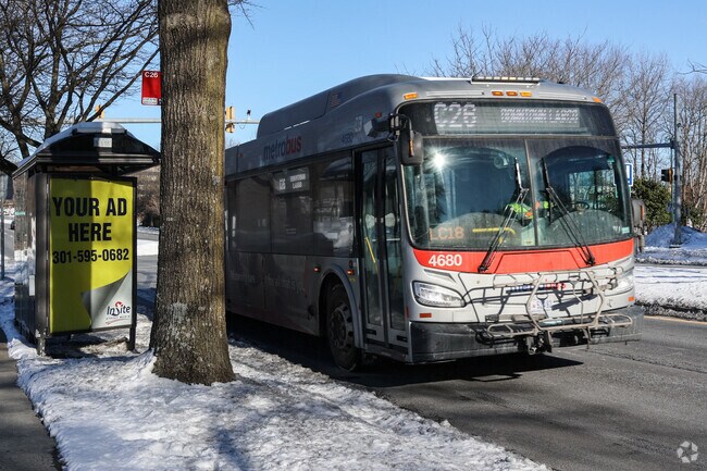 Catch the Metro bus to Largo Metro station form Northview