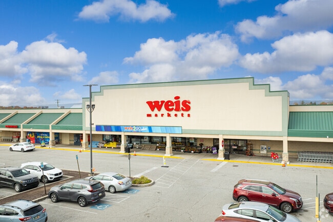 Shippensburg has grocery chains like Weis Markets for Southampton residents.