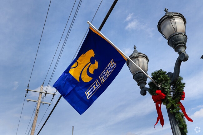 Eureka Wildcat pride is evident in downtown Eureka.