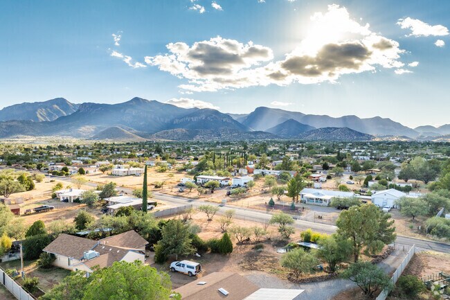 Sierra Vista Estates enjoys scenic views of the mountains throughout the neighborhood.
