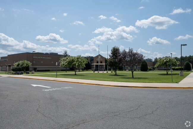 Gainesville Middle School building in Wellington.