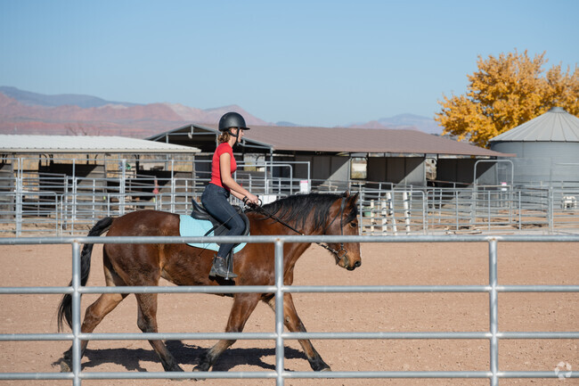 Residents of Stone Cliff have access to nearby equestrian facilities.