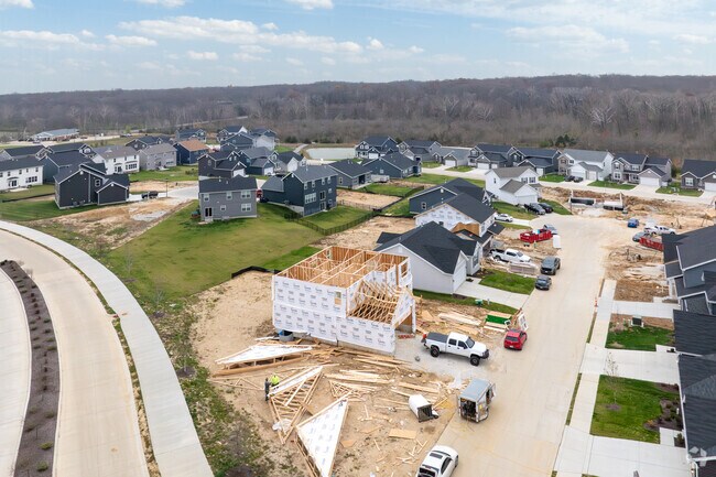 New construction is plentiful for those looking to live in Foristell.