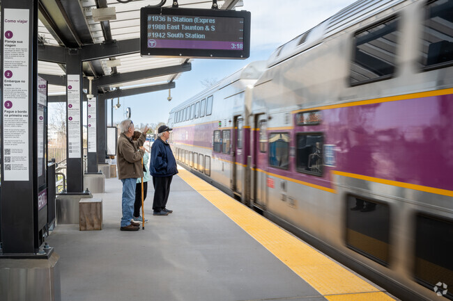 Fall River Depot is just minutes from Oak Grove Village, MA with commuter rail service to Boston.