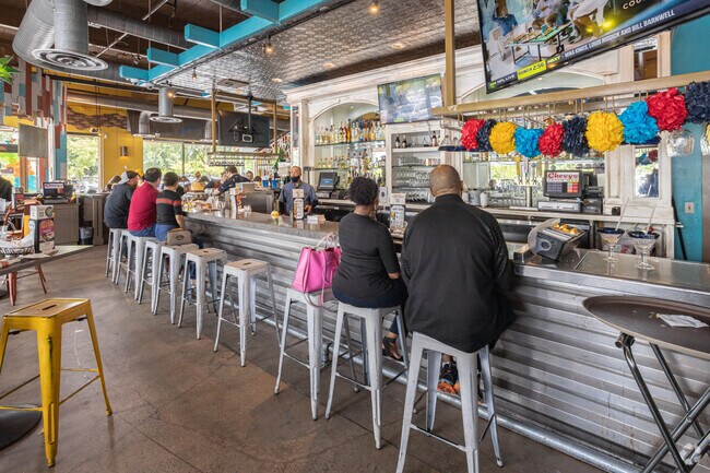 Patrons enjoy drinks and great conversation at Chevy's Fresh Mex in Laguna West.
