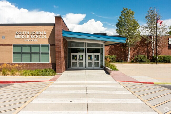 South Jordan Middle School is located in the South Jordan neighborhood.