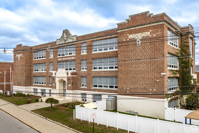 Manchester West High School is located in Manchester.