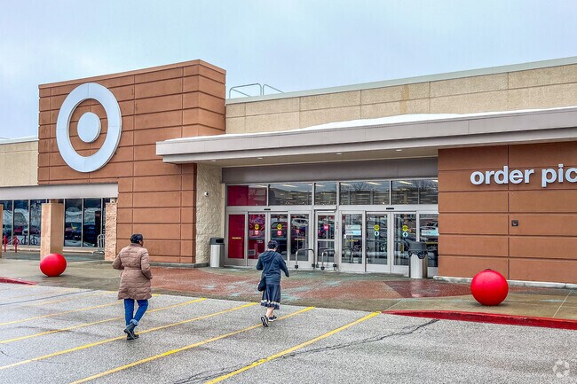 Target offers home goods, clothing, and groceries for Clive residents.