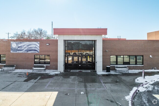 Here is the main entry for Oatville Elementary School.