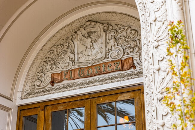 Artful detail can be found around Cortez Hill's historic buildings.