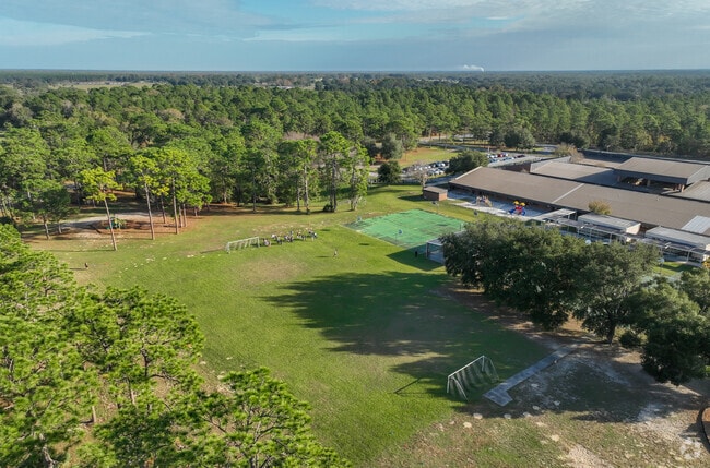 Seminole Springs Elementary School, in Lake County, has a full athletic field and play areas.