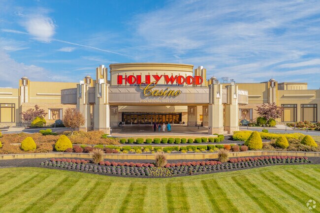 Test your luck near East Hanover at Hollywood Casino on weekends.