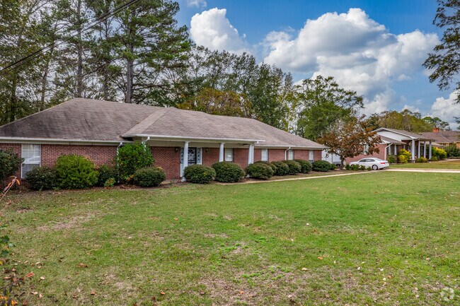 Park Hill features traditional ranch homes.