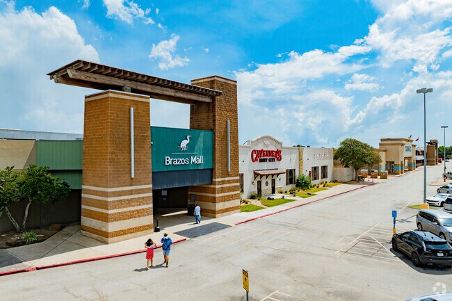 Located less than 8 miles away, the Brazos Mall has dozens of department stores and an AMC movie theater.