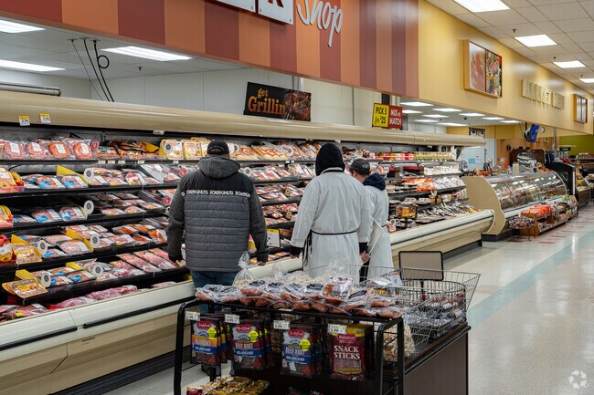 Residents of Mayflower Village can expect good quality meats at the local Buehler's Fresh Food.