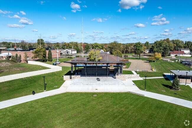 Canton residents can enjoy entertainment at the Plain Township Amphitheater.