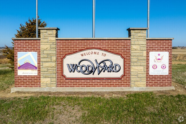 Woodward is a small rural community north of Des Moines, known for being the trailhead of the High Trestle Trail.