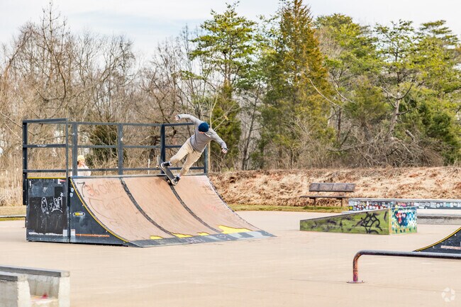 Catch some air and show off your skills at Longview's Manassas Skate Park.