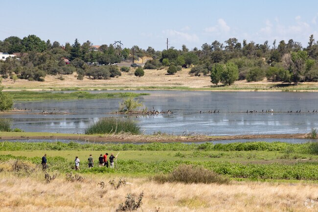 Willow Lake has lots of recreation area just a short drive from Castle Canyon Mesa.
