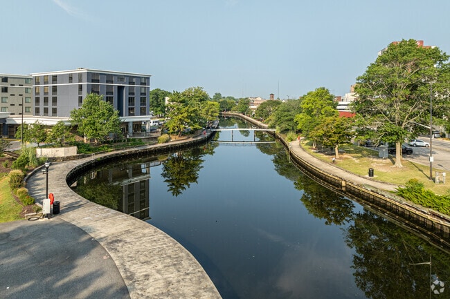 The Wicomico Riverwalk runs through downtown Salisbury to North Camden.