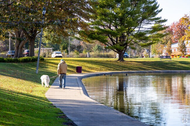 The Vander Veer Botanical Park duck pond is a favorite of Central Davenport residents.
