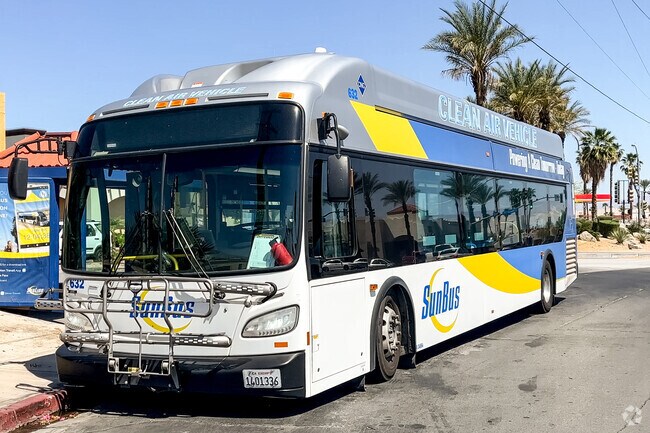 SunBus of Palm Springs has stops in Deepwell Estates.