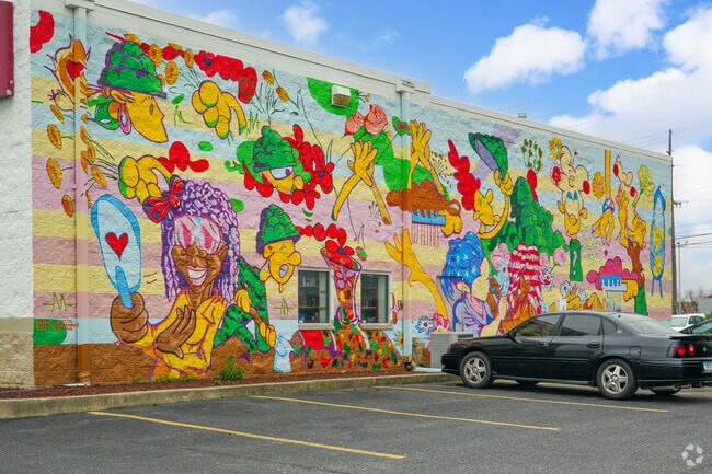 Murals bring vibrancy to the community in Central Merrillville.