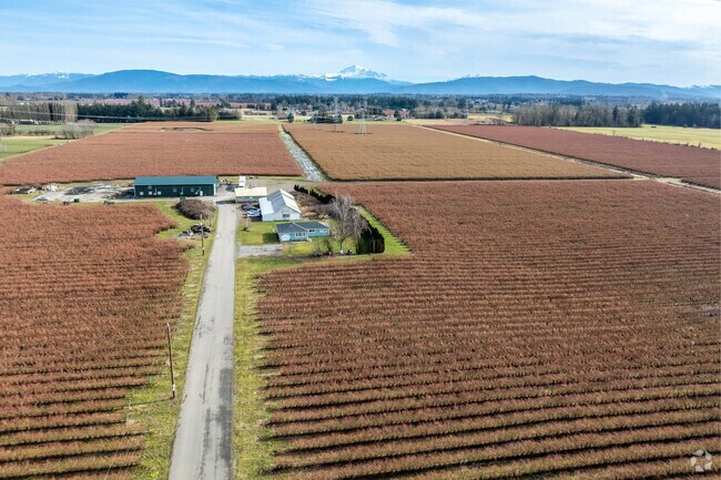 Ferndale was established as a farm town in late 19th century and is still supported by agriculture.