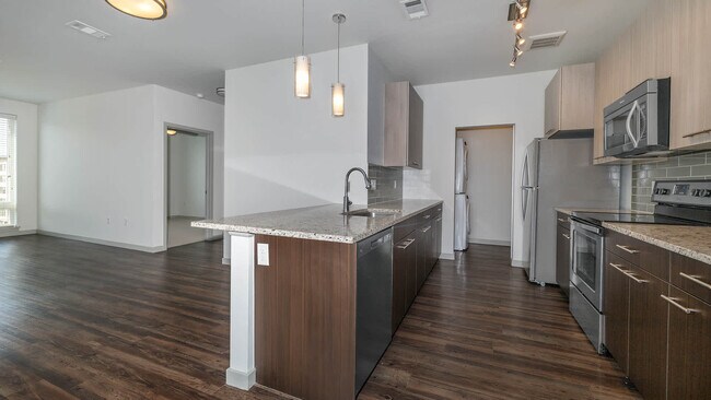 Kitchen with Stainless Steel Appliances
