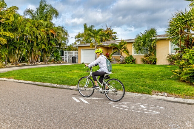 Hop on your bike & hit the many trails that surround the Causeway Isles neighborhood.