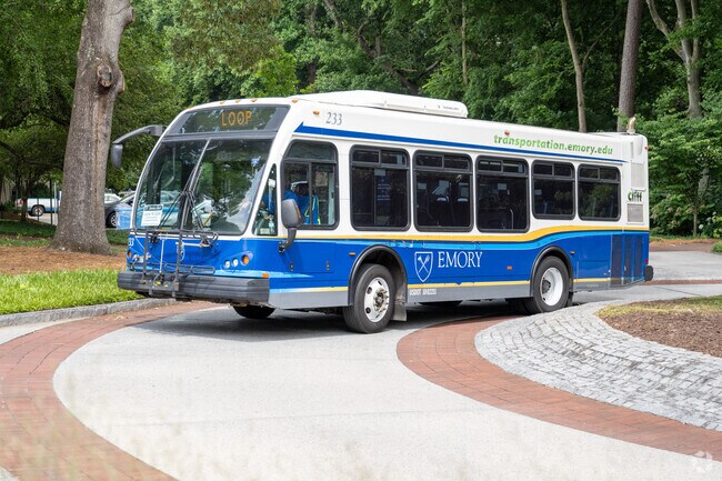 Several public transportation options are available while in North Druid Hills.