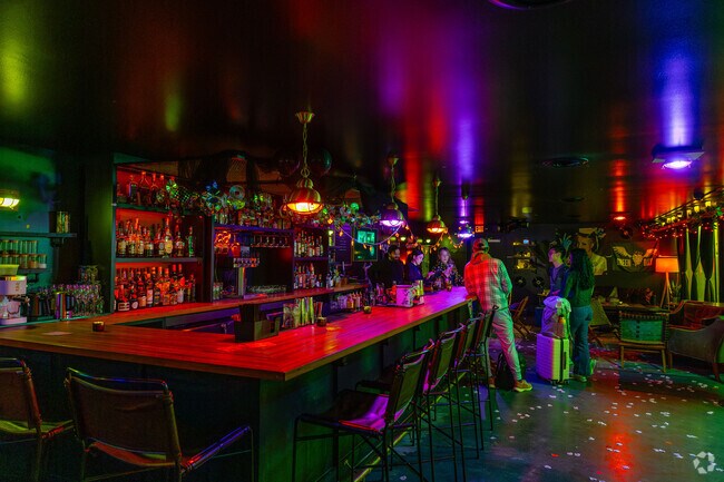 The Sidebar cocktail lounge at Bode has unique pop-ups and seasonal drinks.