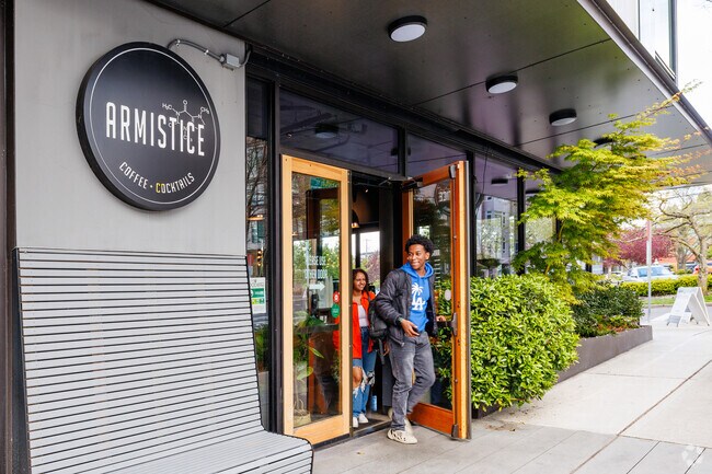 Throughout the Roosevelt neighborhood, residents can treat themselves to local coffee.