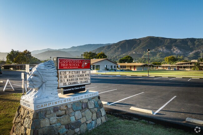 Students are the top priority at Carpinteria Senior High School near Summerland.
