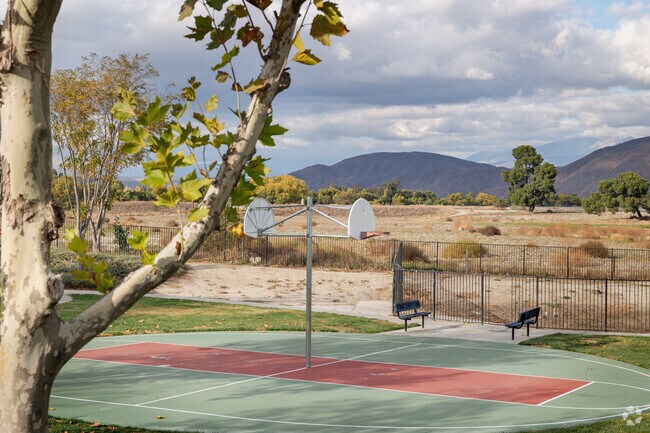 hoot some hoops with neighbors at Aaron J. Ward Park in San Jacinto.