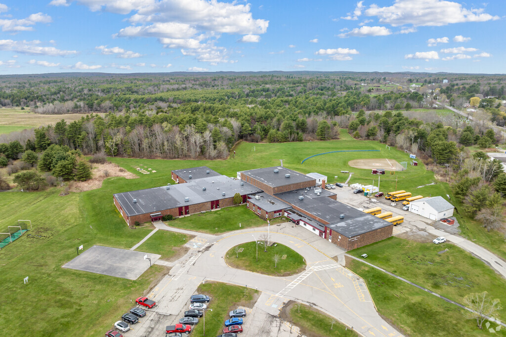 Aerial Photo of the Richmond Middle and High School