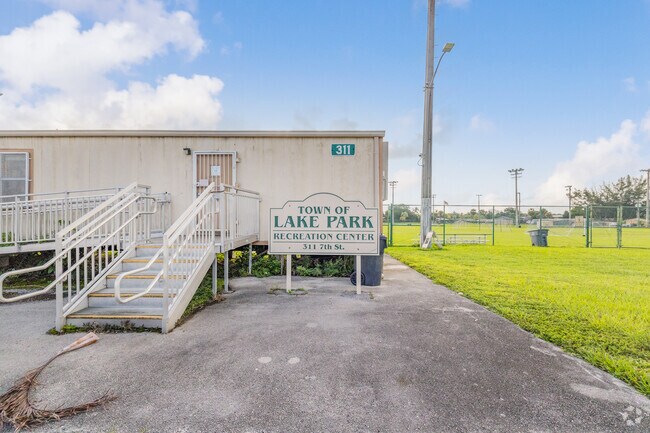 Lake Park Recreation Park has a variety of sports fields and playgrounds to have fun in.