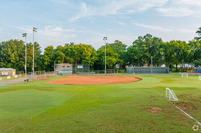 Mayfair Park has multiple baseball and softball fields in Mayfair-Piedmont.