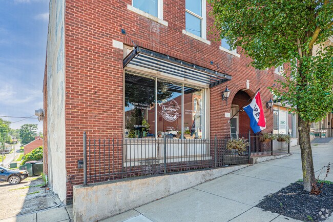 Christopher's Farm Goods serves fresh local food in downtown Cadiz.