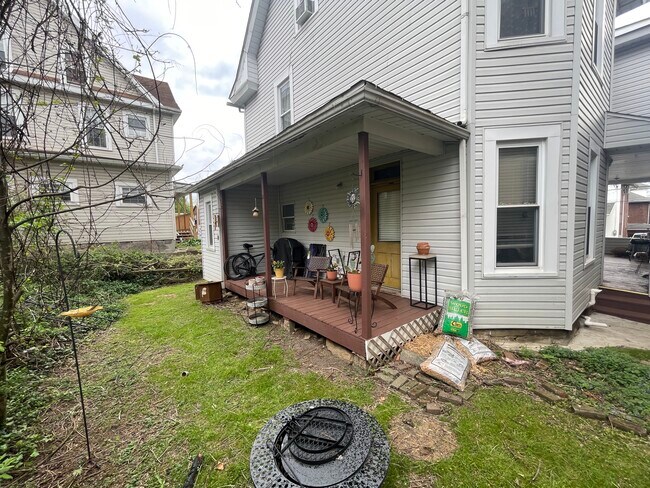 back yard porch