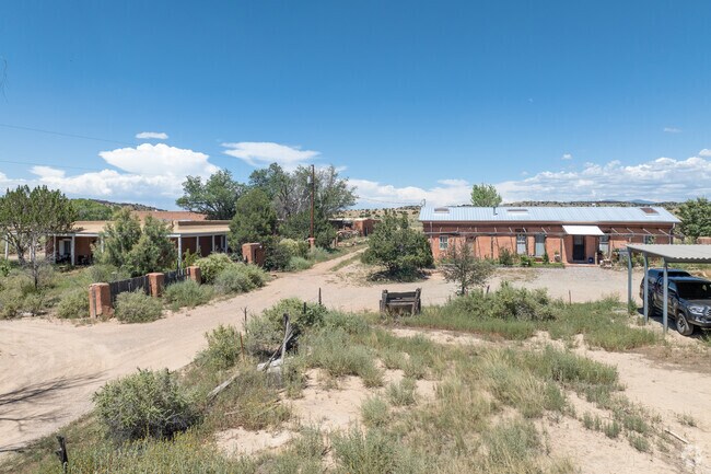 You can see a variety of home styles around Galisteo.