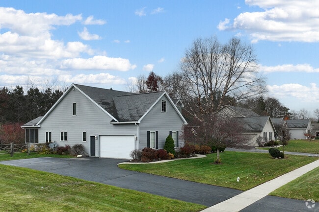 Many neighborhoods in Holland are comprised of one story new construction homes.